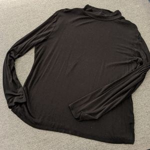 Plus Size Ambiance Long Sleeve Mock Neck Top